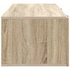 Wall Mounted TV Cabinet In Sonoma Oak 78.5 X 41 X 30 Cm
