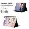 For Lenovo Tab M9 TB-310FU Tablet Case Litchi Texture Pattern Printing Leather Cover Auto Sleep/Wake with Card Holder