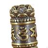 Brass Buddha Sutra Pendant Cylinder Charm DIY Paracord Metal Portable Ornaments Buckle Hooks