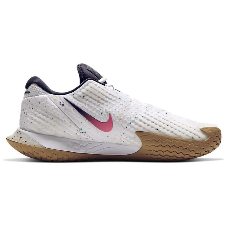 Nike Court Air Zoom Vapor Cage 4 White Gridiron Unisex Sneakers Wheat Laser-Crimson CD0424-105