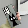 Cute Lucky Cat Case for Samsung Galaxy S25 S20 FE S22 Ultra S24 FE S25Edge S23 S21 Note 20 Ultra Phone Cover