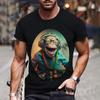 Men's T-Shirt 3D Hip-Hop Monkey Print Tees Fashion Animal 3D Print Men Clothing Summer Street Top Tee Short Sleeve T-Shirt Tops