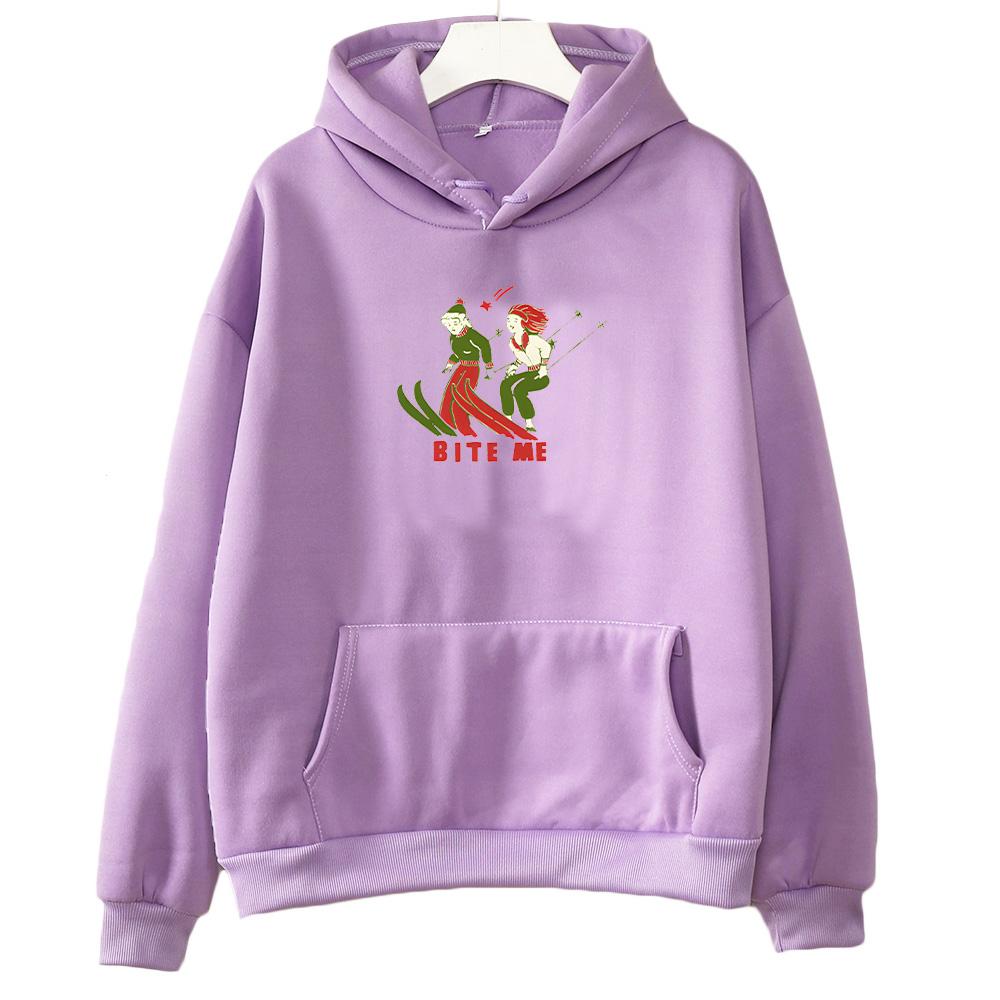 Ski Hoodie Reneé Rapp Merch Sweatshirts Men Women Vintage Pullovers Fleece Casual Long Sleeve Autumn Winter Fashion Casual Hoody