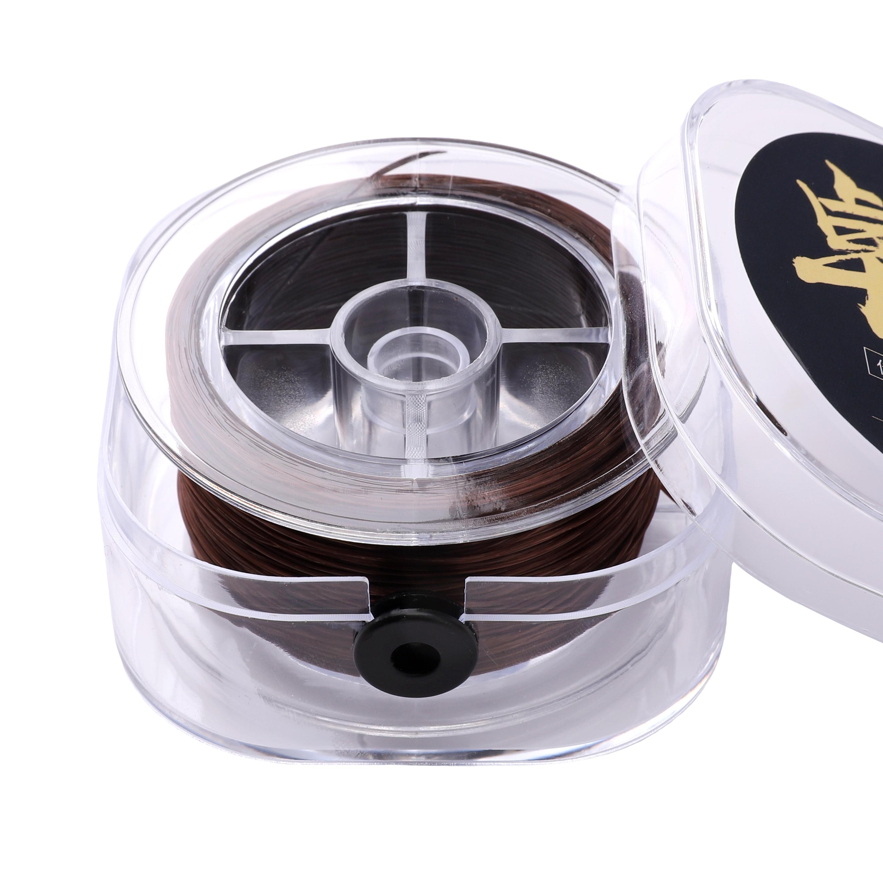 

50-100 метров Эластичная нить Круглая Кристальная нить Нейлоновая Резиновая Эластичная нить для изготовления ювелирных изделий Бисероплетения Браслетов 0.8mm 100meter коричневый