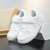 Children's little white shoes 2025 summer new white sports shoes trendy campus little girl white shoes air force board shoes