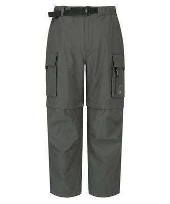 SIERRA DESIGNS Lamont 3/4 Length 2-Way Convertible Pants (Wide Fit) Charcoal
