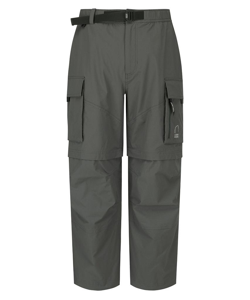 SIERRA DESIGNS Lamont 3/4 Length 2-Way Convertible Pants (Wide Fit) Charcoal