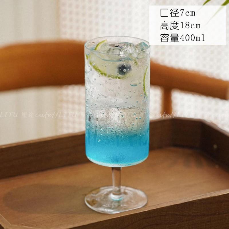 Glass Drinking Cup Juice Smoothie Iced Tea Cocktail Milkshake Beverage - 260ml To 500ml Clear Transparent Tumbler With Handle