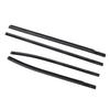 4PCS Car Door Window Weatherstrip AB3Z2625554F Door Window Sealing Strip Moulding Trim for Ranger PX2 PX3 Wildtrak