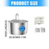 Battery Operated Pet Water Fountains Large Capacity Cats Water Dispenser for Home and Outdoor Activity