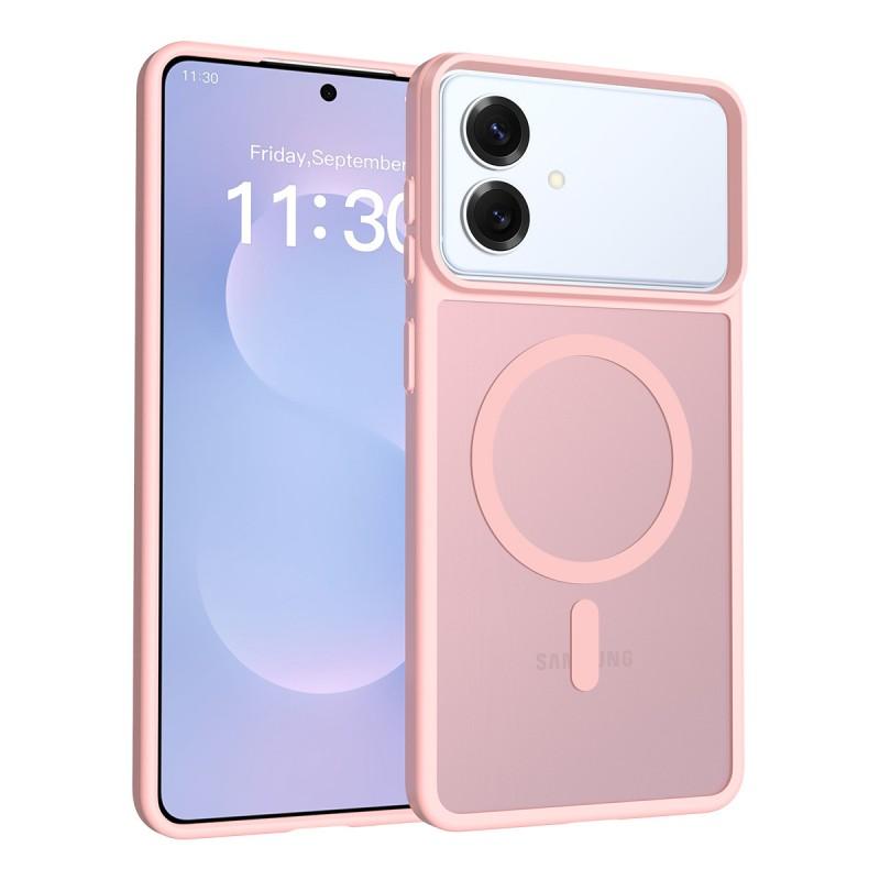 

Orange S26 Skin-sensitive Phone Case S25edge Magnetic Lens Fine Hole Drop Resistance Matte 24 Protective Cover S25-S24 розовый