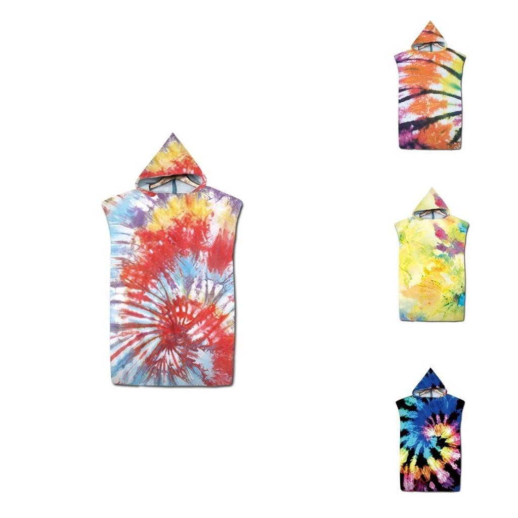 Quick Dry Hooded Bathrobe Towel For Beach And Outdoor Activities