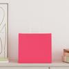 250 Pcs Paper Shopping Bags with Handles Pink 32x22x28 Cm