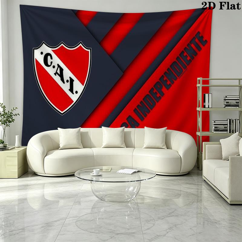 CA Independiente Wall Tapestry Aesthetic Wall Hanging Printed Fabric Blanket Decorative Tapestries for Bedroom Living Room Home Decor