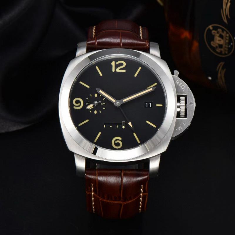Men's Luxury Carbon Fiber Sports Watch - Sea Buckthorn Dial, Lumino Series, Fully Automatic Mechanical