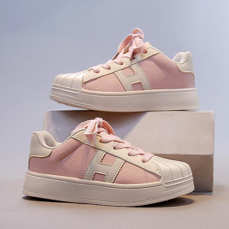 Soft Sole Fashion Cartoon Shell Head Children's Sports Shoes 2025 Summer and Autumn New Casual Boys Board Shoes Girls Tide
