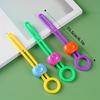 1/5/10pcs Portable Bag Storage Sealing Clips Random Color Snack Grain Preservation Cable Clips for Home Kitchen Office