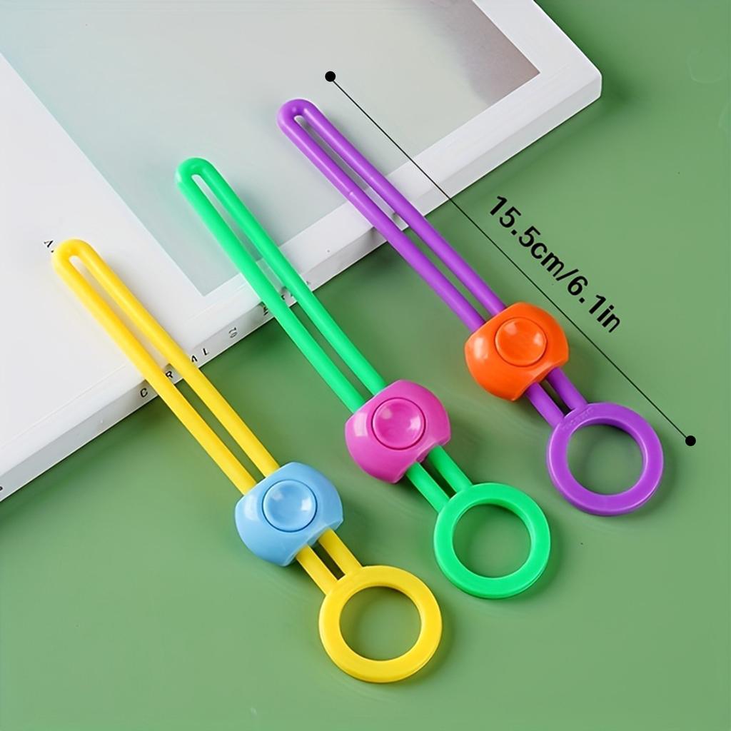 1/5/10pcs Portable Bag Storage Sealing Clips Random Color Snack Grain Preservation Cable Clips for Home Kitchen Office