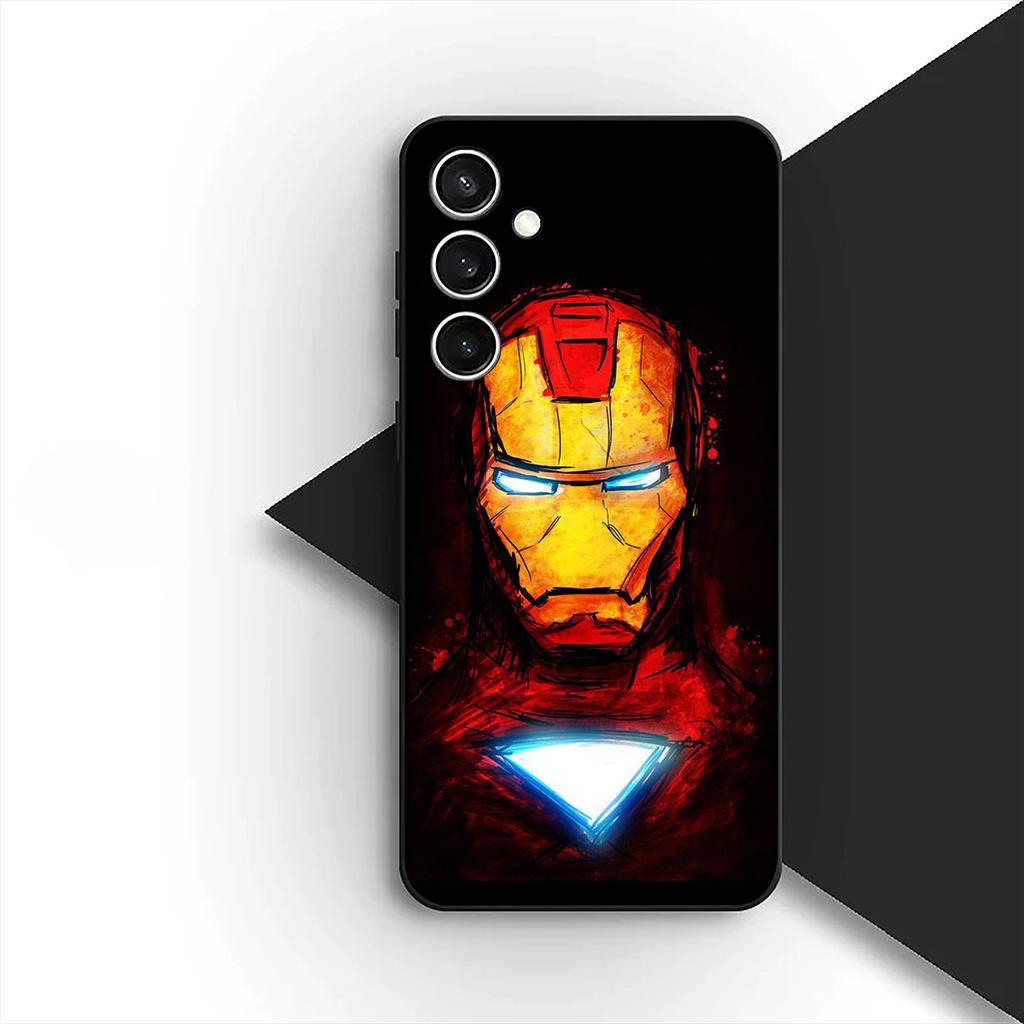 Cover for OPPO A80 A18 A16 A40 A17 A15 A38 A78 A79 A54 A57 A12 A60 4G 5G Casing Phone Case IronMan Marvel Hero Iron Man