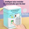 Children Piggy Bank Electronic Intelligent Coin Bank with Code Fingerprint Cartoon Money Banks for Kid Boy Girl Birthday