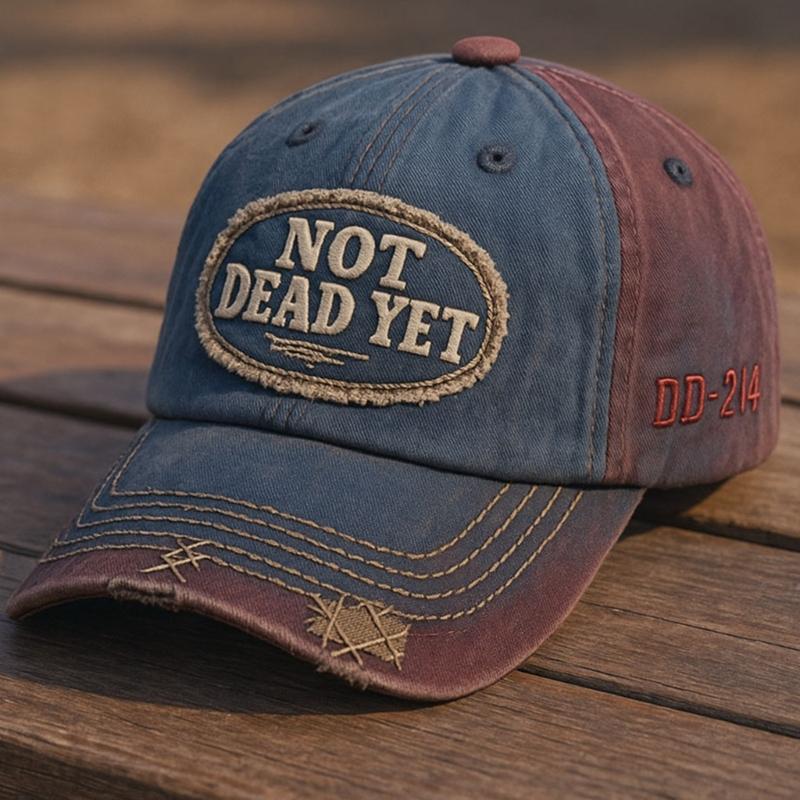 Embroidered Letters Baseball Hat Design Adjustable Strap Lightweight Polyester Casual Sporty Headwear