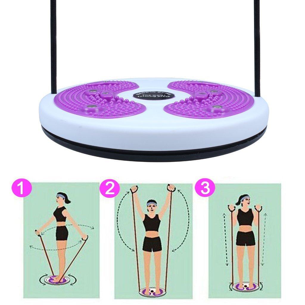 NIRVA Waist Twisting Disc Exercises With Pull Rope Exercise Arm