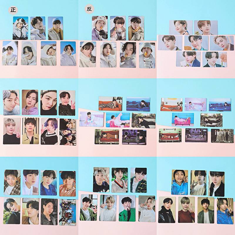 BTS BE New Album Card 2021 WINTER PACKAGE OFFICIAL Same LOMO Card JK V JIMIN SUGA JIN J-HOPE RM