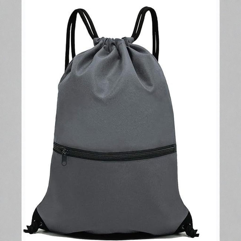 Sport Drawstring Pocket  Backpack Men's and Women's Fitness Backpack Lightweight Basketball Bag Oxford Zipper Bag
