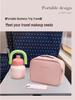 Partitioned High-Capacity Travel Makeup Bag, 1-Piece