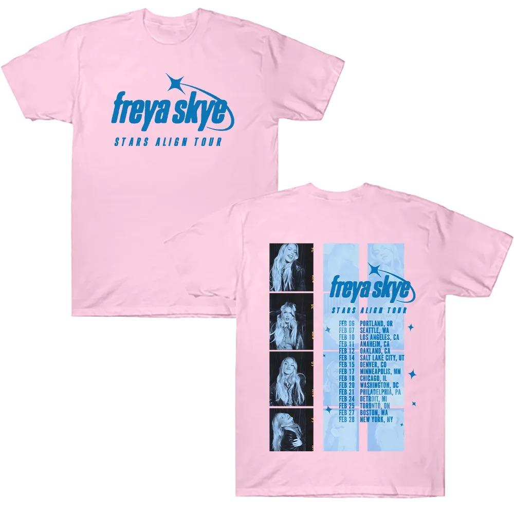 Freya Skye Stars Align 2026 Summer Tour Concert Tee Unisex HighQuality 100 Cotton Soft Graphic UK Pop Singer Merch