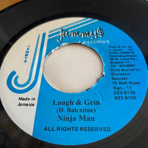 

7inch Record NINJAMAN - Laugh & Grin NONE Jammy s Records Jamaica Reggae, Ska & Dub Used
