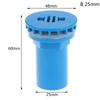 Tubo recto de PVC de 20~50 mm, salida de drenaje para acuario, pecera, conector de drenaje para piscina de mariscos, juntas de tubo para acuario DIY