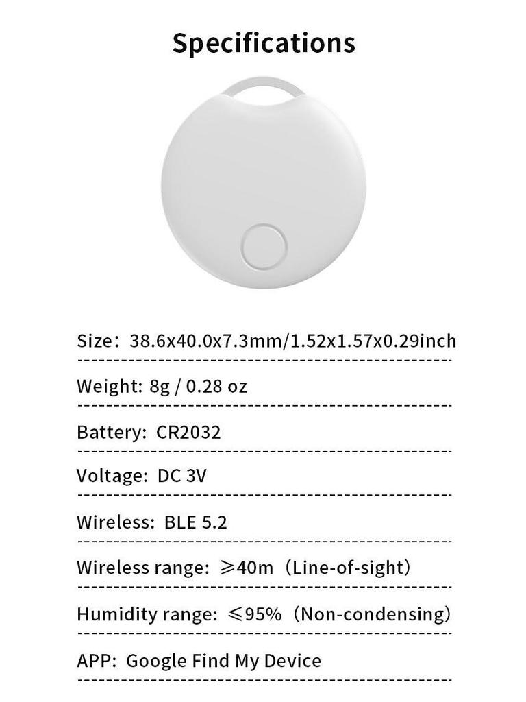 Google Bluetooth Pet Tracker: Android Anti-Loss Device and Locator Artifact
