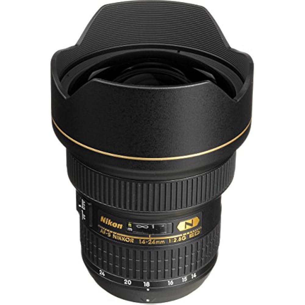 Nikon Super Wide Angle Zoom Lens AF-S NIKKOR 14-24mm f/2.8g ED Full Size Compatible