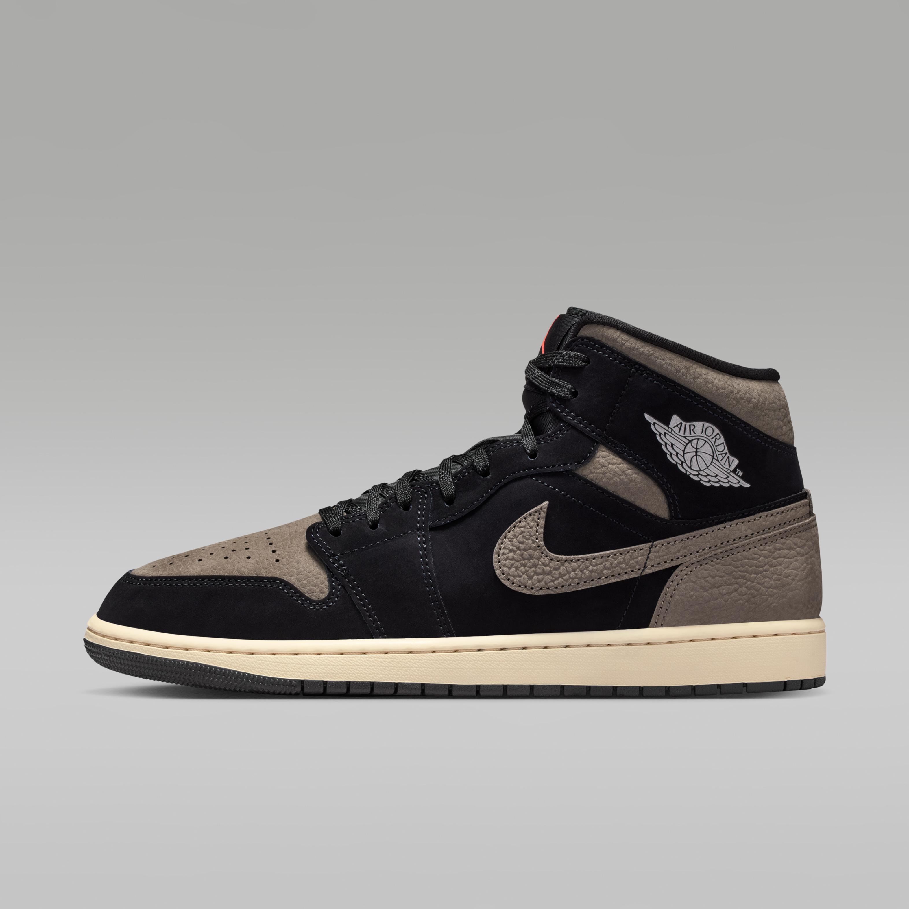 Jordan 1 Mid SE Olive Grey 44