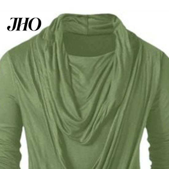 Rollkragen Herren Basic Oberteile Einfarbige Langarm Pullover Locker Weich Frühling Atmungsaktiv Asymmetrisch Bequem Herbst Hemd Tägliche Kleidung