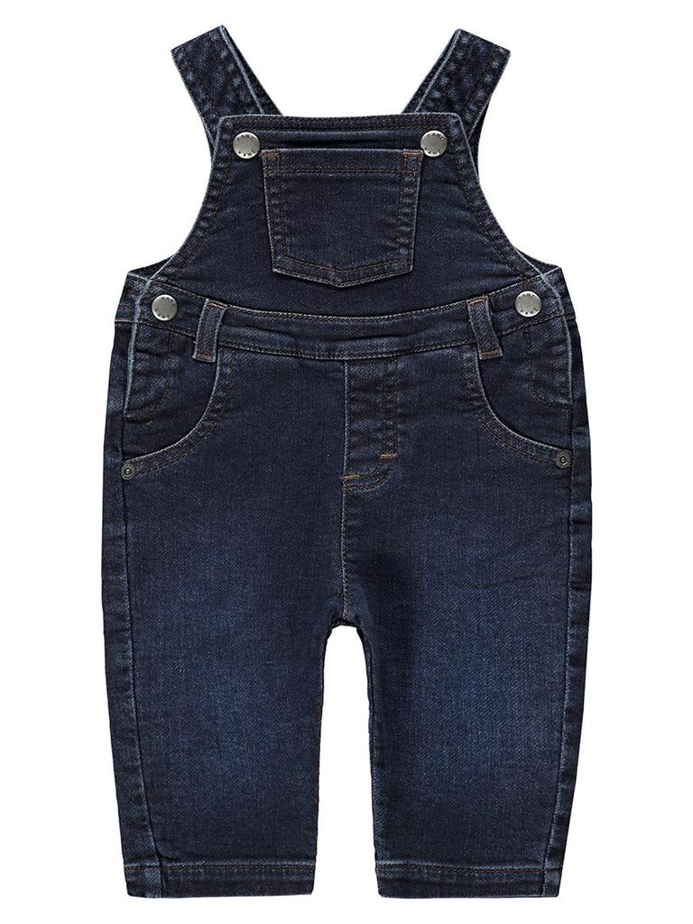 Boys' Denim Dungarees, Navy Blue, Kanz