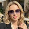 Women's Frameless Sunglasses: Sun Protection & Versatile Style, European & American Design