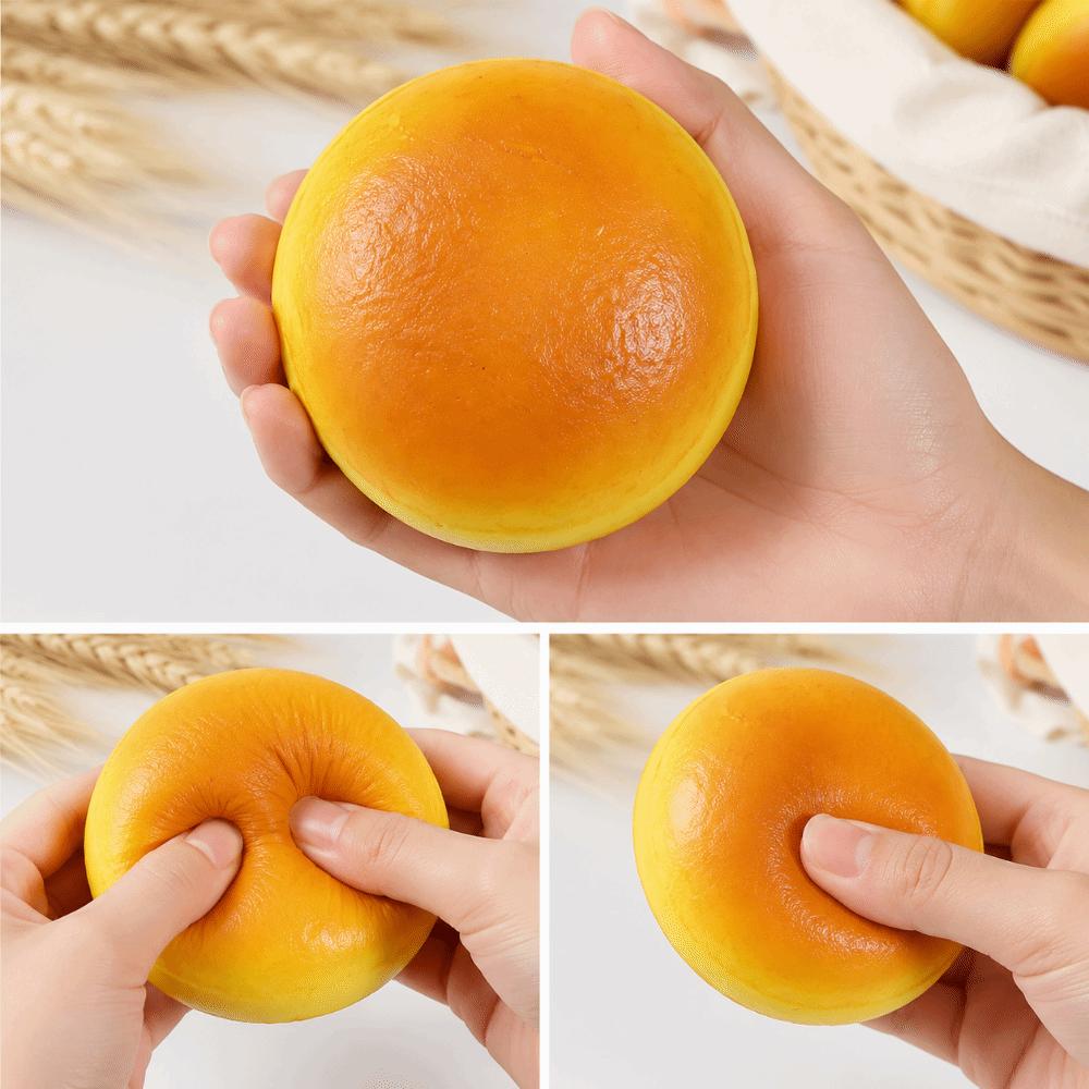 Creative Toast Slow Rebound Toys Moist Feel Toast Pinch Toy Children Toys