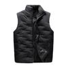 Men S Sleeveless Padded Vest Winter Thick Loose Casual Outerwear