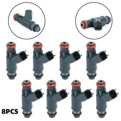 8PCS Fuel Injectors 2W93-BA Fit for Jaguar 03-09 4.2L Fit for Land Rover 08-09 4.2L