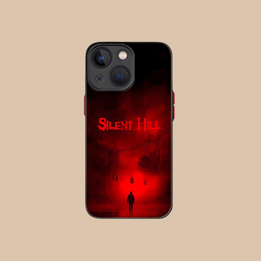 Mobile Silent Hill Phone Case for iPhone 16 15 14 13 12 11 X XR XS 8 7 Pro Max Plus Mini Colour Printing Silicone Cover Pretty