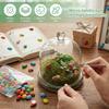 100 Pièces Autocollants Mini Abeilles Coccinelles en Bois Auto-adhésifs Colorés Coccinelle Peinte Bricolage Scrapbooking Décoration Fête de Jardin Maison