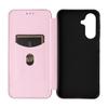 For Samsung Galaxy A17 5G/A17 4G/A26 5G Case Carbon Fiber Texture Drop-Proof PU Leather Phone Cover