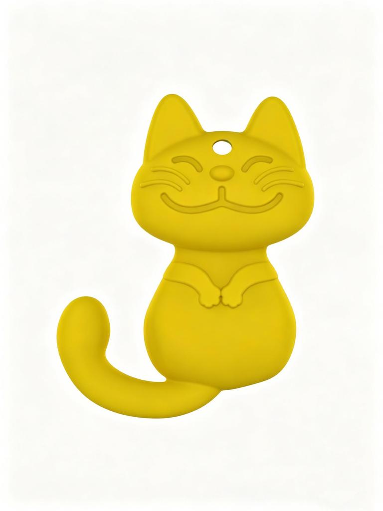 Cute Cat Car Air Freshener, EVA Hanging Vent Clip Car Fragrance for Interior Decor