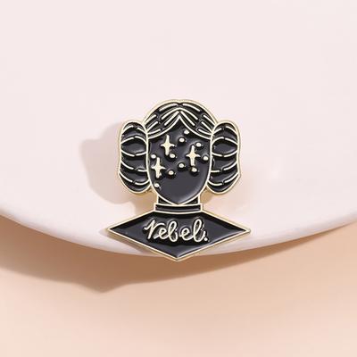 Movie Characters Enamel Pins Custom Feminism Girl Power Brooches Lapel Badges Jewelry Gift for Fans Friends
