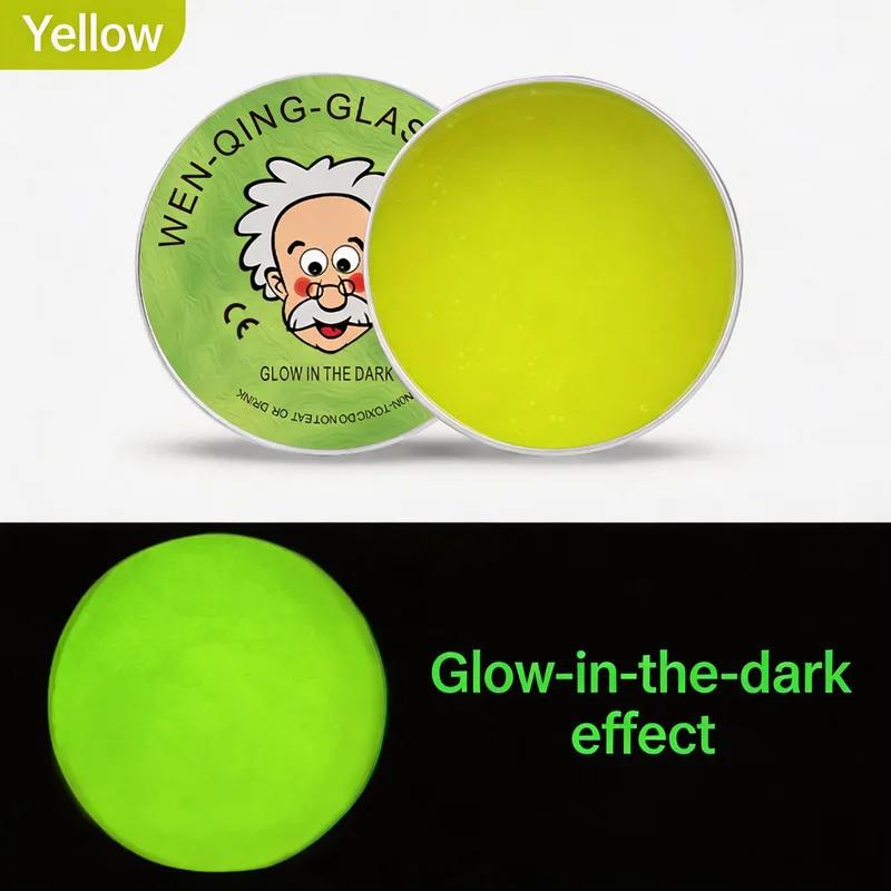 Lab Putty Crystal Clear Glass Best Thinking Smart Crazy Stress Putty with Tin Sensory & Bouncing Toy Stress Relief Toy Blind Box
