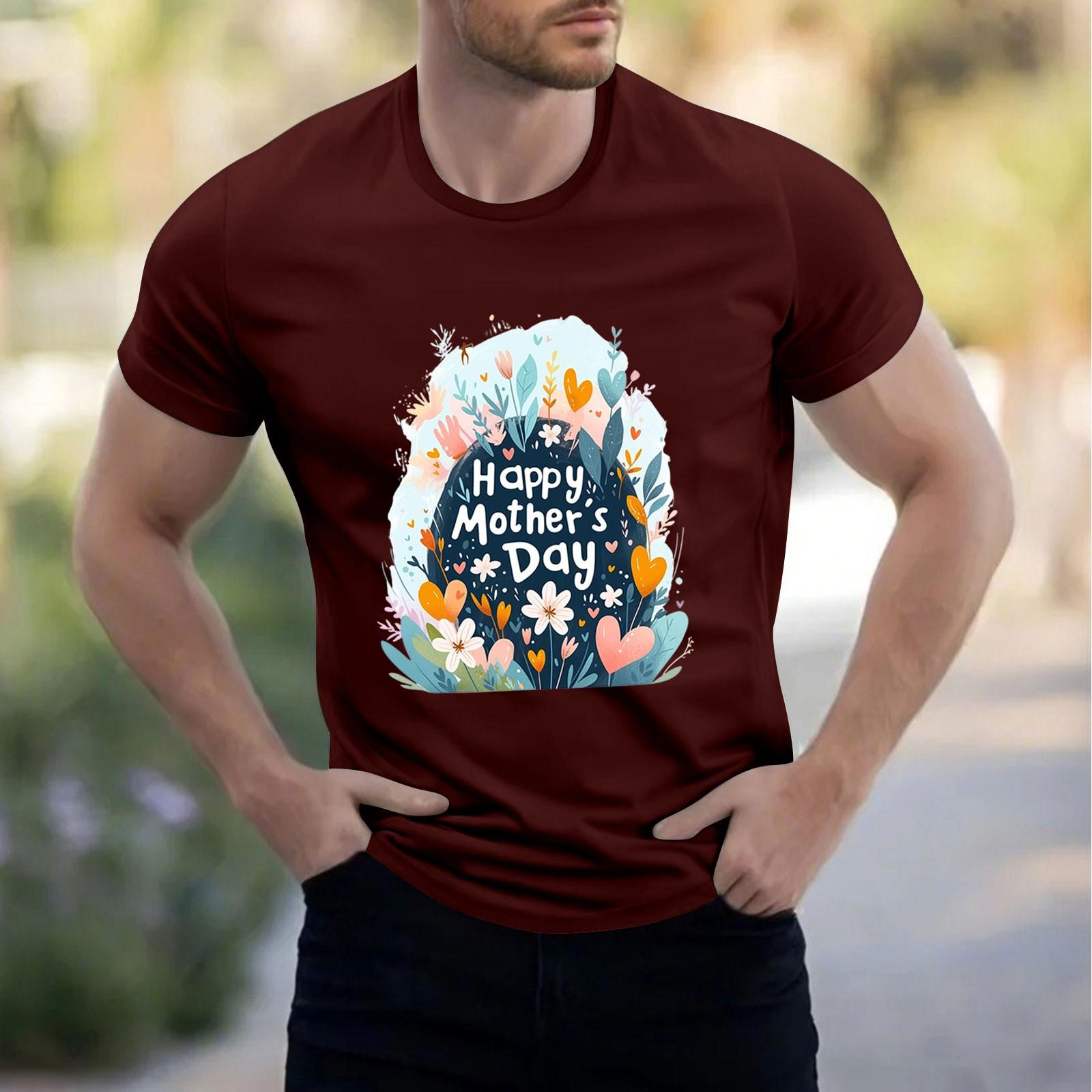 

Мужская рубашка с воротником-стойкой и коротким рукавом, свободная рубашка для отдыха и отдыха, мужская S винный