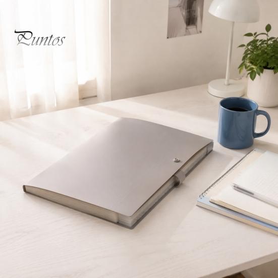 Plastic Document Organizer Expanding File Folder, Waterproof PP A4 Letter Size Durable School Case Organizer, Portable Receipt for And Office