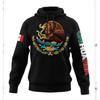 Mens Hooded Sweatshirt With 3D Digital Print Loose Fit Long Sleeve Pullover Fall Casual Wear